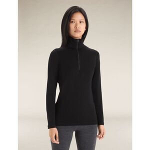 Icebreaker Women's 260 Tech Merino Wool Half Zip Long Sleeve Base Layer XL NEW